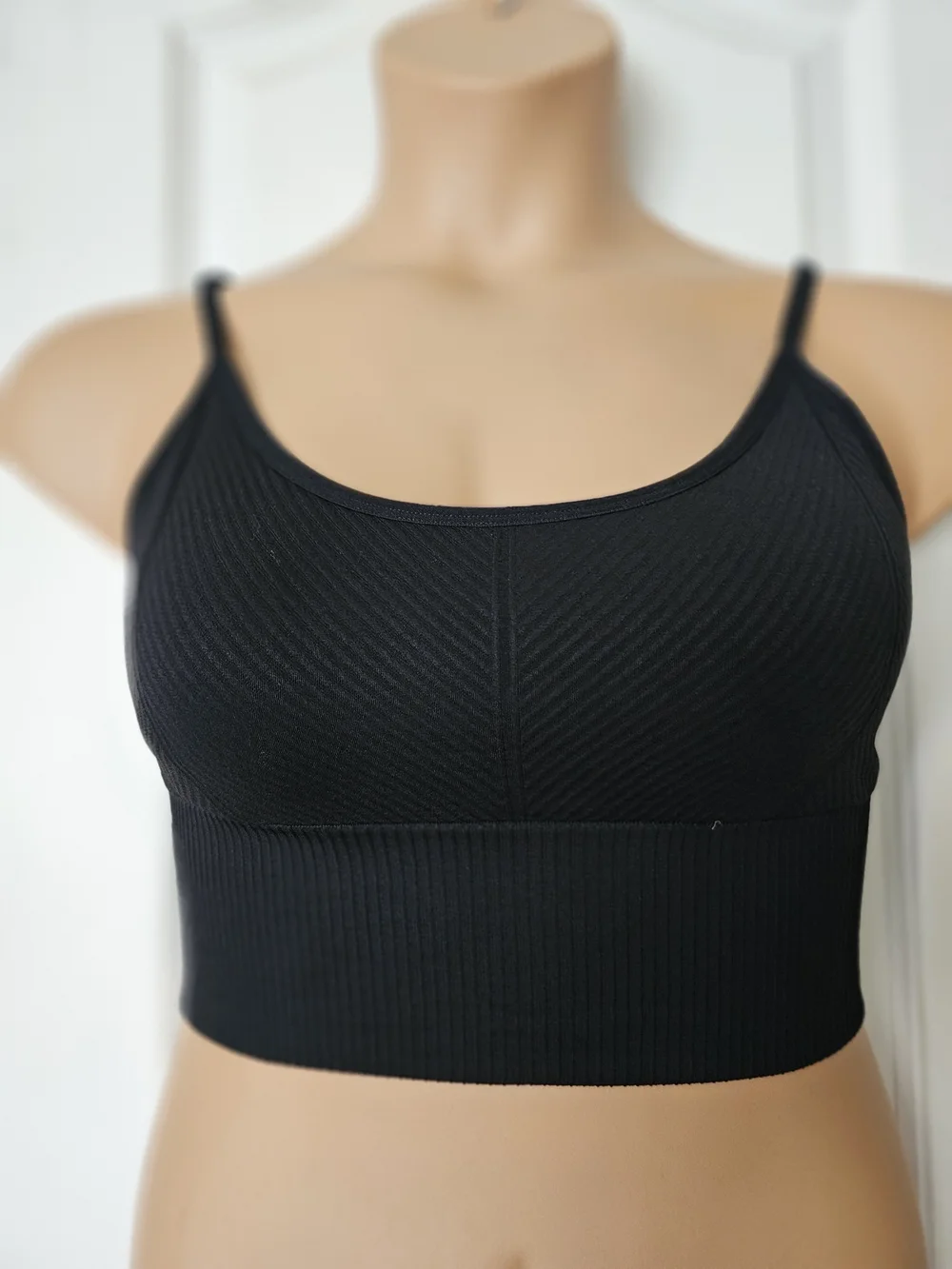 PINK Victoria's Secret Black Active Bra Sz L